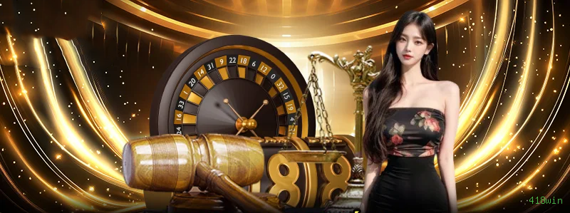 Imagem promocional da 418win mostrando a plataforma e suas vantagens